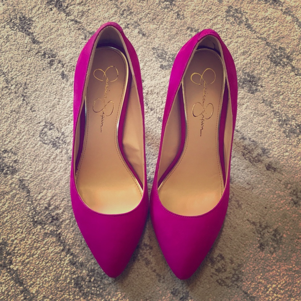 Jessica Simpson Fuschia Pumps